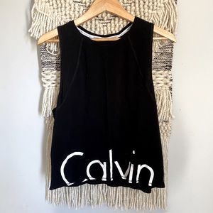 Calvin Klein Black Workout Tank Top